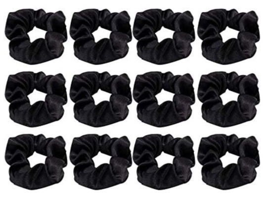 (image for) JL HAIRBAND SCRUNCHIES BLACK