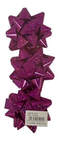 (image for) JL XMAS GIFT BOWS 3S