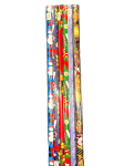 (image for) JL XMAS FOIL GIFT WRAP