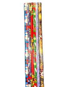 (image for) JL XMAS FOIL GIFT WRAP