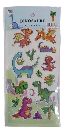 (image for) JL DINOSAUR STICKER