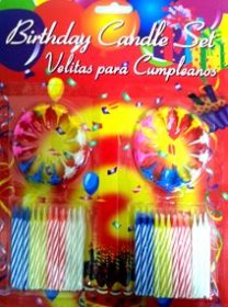 (image for) JL BIRTHDAY CANDLE SET