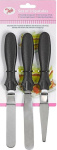 (image for) TALA STAINLESS STEEL SET OF 3 SPATULAS -STD
