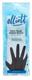 (image for) ELLIOTTS EXTRA TOUGH RUBBER GLOVES - EXLARGE
