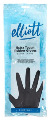 (image for) ELLIOTTS EXTRA TOUGH RUBBER GLOVES - EXLARGE