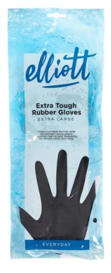(image for) ELLIOTTS EXTRA TOUGH RUBBER GLOVES - EXLARGE