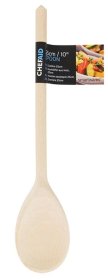 (image for) CHEF AID WOODEN SPOON -10""