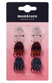 (image for) MANICARE HAIR MINI JAW CLIPS -6S