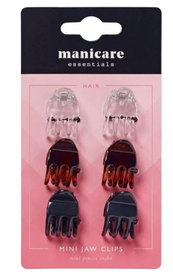 (image for) MANICARE HAIR MINI JAW CLIPS -6S