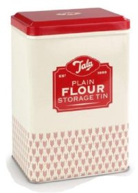 (image for) TALA ORIGINAL PLAIN FLOUR STORAGE TIN - STD