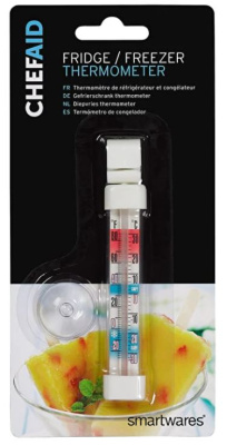 (image for) CHEF AID FRIDGE/FREEZER THERMOMETER - STD