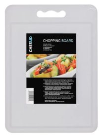 (image for) CHEF AID WHITE CHOPPING BOARD - 35X24