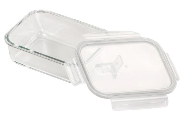 (image for) TALA GLASS STORAGE CONTAINER WITH VENTED LID - 990ML