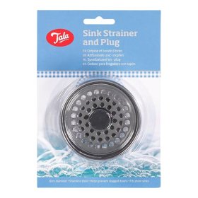 (image for) TALA SINK STRAINER AND PLUG STAINLESS STEEL -STD