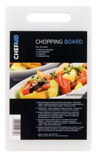 (image for) CHEF AID CHOPPING BOARD -25X15X0.9CM