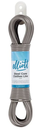 (image for) ELLIOTT STEEL CORE CLOTHES LINE -15CM