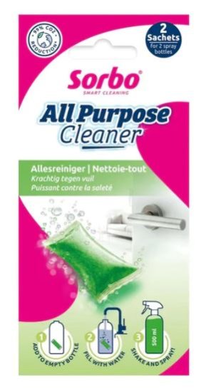 (image for) SORBO ALL-PURPOSE CLEANER SACHETS - 2S