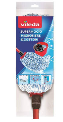 (image for) VILEDA SUPERMOCIO MOP MICR+COT