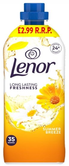 (image for) LENOR FABRIC CONDITIONER SUMMER BREEZE PM2.99 - 1.15L