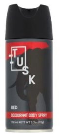 (image for) TUSK DEO BODY SPRAY RED