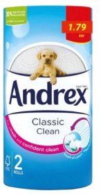 (image for) ANDREX T/ROLL C/CLEAN PM1.79