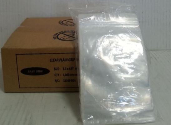 (image for) MP POLY GRIP SEAL BAG 3.5X4.5\"