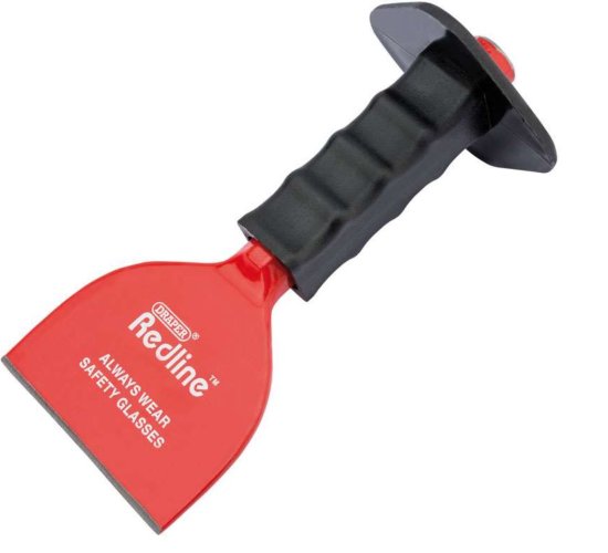 (image for) DRAPER REDLINE BRICK BOLSTER WITH HAND GUARD - 100MM