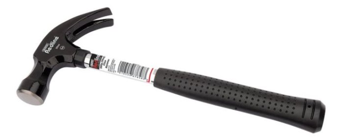 (image for) DRAPER REDLINE CLAW HAMMER WITH STEEL SHAFT 20OZ