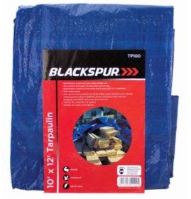(image for) BLACKSPUR TARPAULIN BLUE - 10'X12'