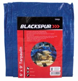 (image for) BLACKSPUR TARPAULIN BLUE-6'X9'