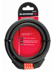 (image for) BLACKSPUR COMBINATION BICYCLE LOCK -12MMX1MM