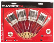 (image for) BLACKSPUR PAINT BRUSH SET -10PCS
