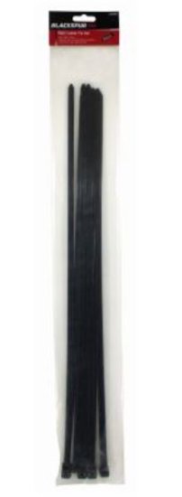 (image for) BLACKSPUR BLACK CABLE TIE SET 10S-550MM