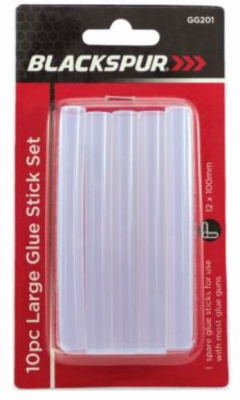 (image for) BLACKSPUR GLUE STICKS LARGE 10S -100MM
