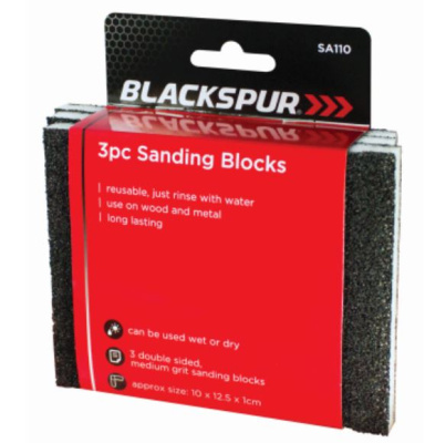 (image for) BLACKSPUR SANDING BLOCKS - 3S