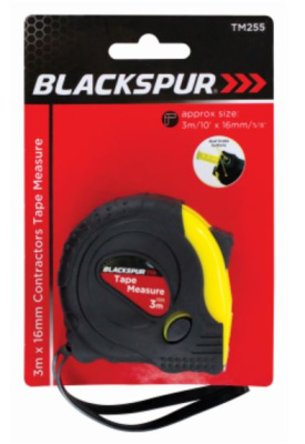 (image for) BLACKSPUR TAPE MEASURE-3M