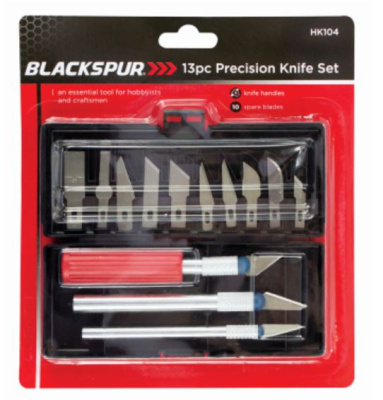 (image for) BLACKSPUR PRECISIN KNIFE SET 13PCS