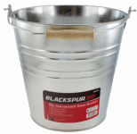 (image for) BLACKSPUR GALVANISED STEEL BUCKET - 10L
