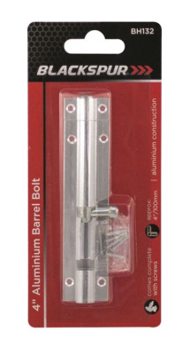 (image for) BLACKSPUR ALUMINIUM BARREL BOLT - 4\"\"