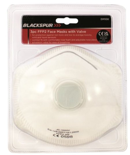 (image for) BLKSPUR FFP2 FACE MASK W VALUE
