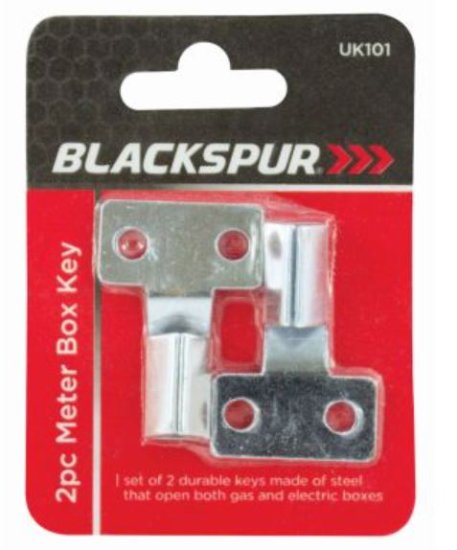 (image for) BLACKSPUR METER BOX KEY 2PCS