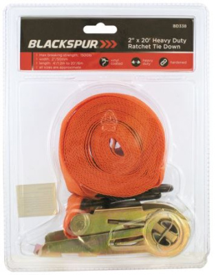 (image for) BLACKSPUR RATCHET TIE DOWN -2\"\"X20\"\"