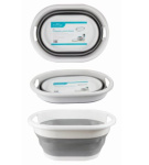(image for) ASHLEY COLLAPSIBLKE LAUNDRY BASKET-22L