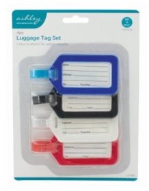 (image for) ASHLEY LUGGAGE TAP SET 4PCS