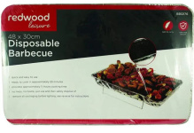 (image for) REDWOOD DISPOSABLE BBQ - 48X30