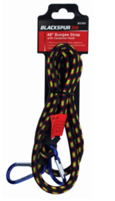 (image for) BLACKSPUR BUNGEE STARP WITH CARABINER HOOK -48\"\"