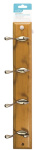 (image for) ASHLEY DELUXE HAT AND COAT RACK -4HOOKS