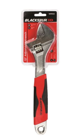 (image for) BLACKSPUR ADJUSTABLE WRENCH - 12""