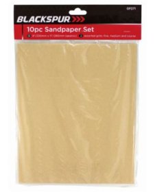 (image for) BLACKSPUR GLASS PAPER SHEETS - 9""