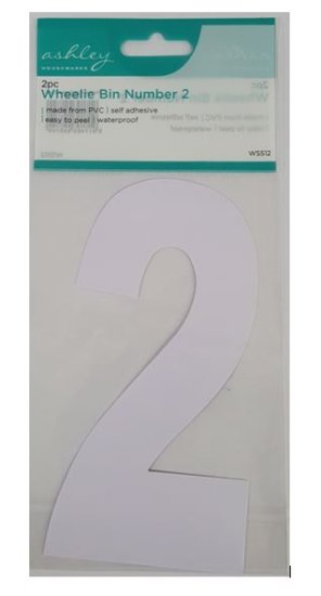 (image for) ASHLEY WHEELIE BIN NUMBER 2-2S